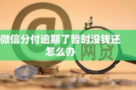 微信分付逾期了，还能怎么办？