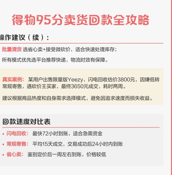得物秒回款后如何安全提现